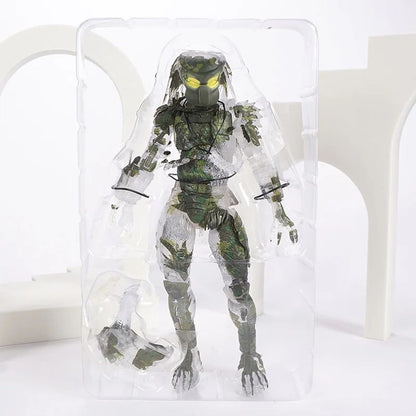 Filme Clássico NECA Ultimate Series Predador 7" Caçador da Selva vs Ovos Alienígenas PVC Boneco Articulado Colecionável