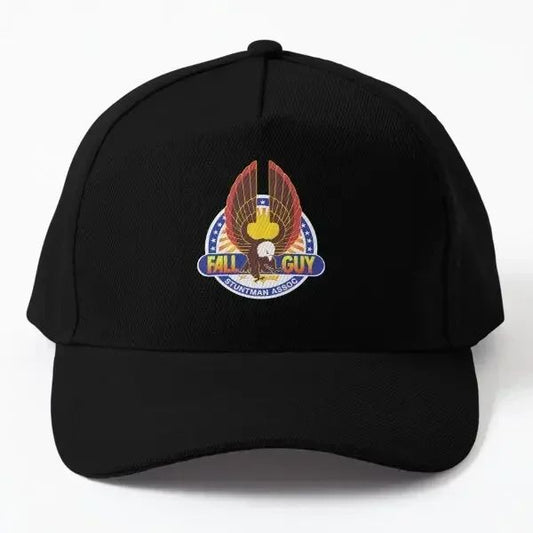 The Fall Guy  Baseball Cap Hat Casquette Black Boys Outdoor Fish Printed Mens Summer Sun Spring
 Hip Hop Women Snapback
