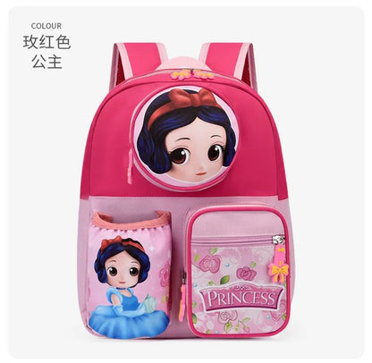 Kindergarten boys and girls schoolbags 3-9 years old children schoolbags cartoon animation Princess Elsa backpack