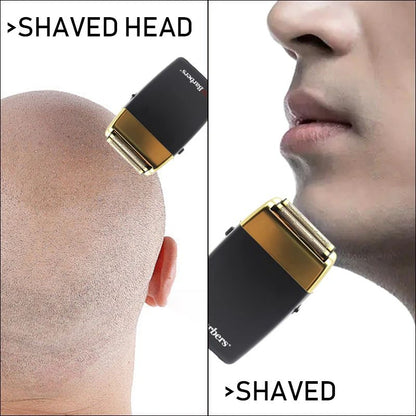 New 11000 RPM 7W Pop Barbers P620 Professional Electric Men's Beard Trimmer Double Foil Shaver Electric Shaver USB Hair Clipper
