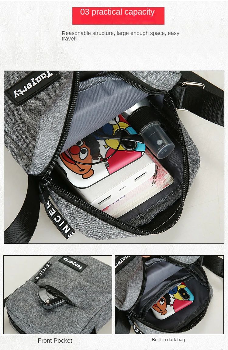 New Men's Fashion Oxford Bags Shoulder Bag Man Waterproof Messenger Crossbody Bags for Men 2025 Business Bags for Men ??? ??