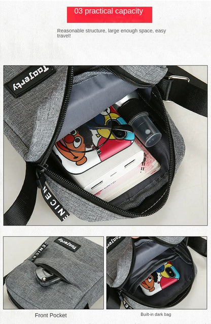 New Men's Fashion Oxford Bags Shoulder Bag Man Waterproof Messenger Crossbody Bags for Men 2025 Business Bags for Men ??? ??