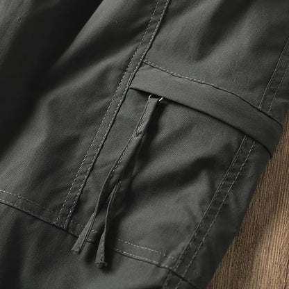 Calças Masculinas de Caminhada ao Ar Livre em Fleece Engrossado Corta-Vento Impermeável Soft Shell Reta Calças de Trabalho Resistentes ao Frio e Quentes