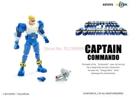52TOYS Action Figure CAPCOM Final Fight 1PCS Colecionável Decoração de Mesa Presente Criativo para Aniversário 3.75inch/10cm