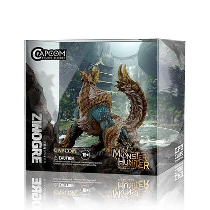 Monster Hunter CUBO Zinogre Amatsu Crimson Glow Valstrax Gore Magala MAGNAMALO Mizutsune Figura de Dragão Brinquedos