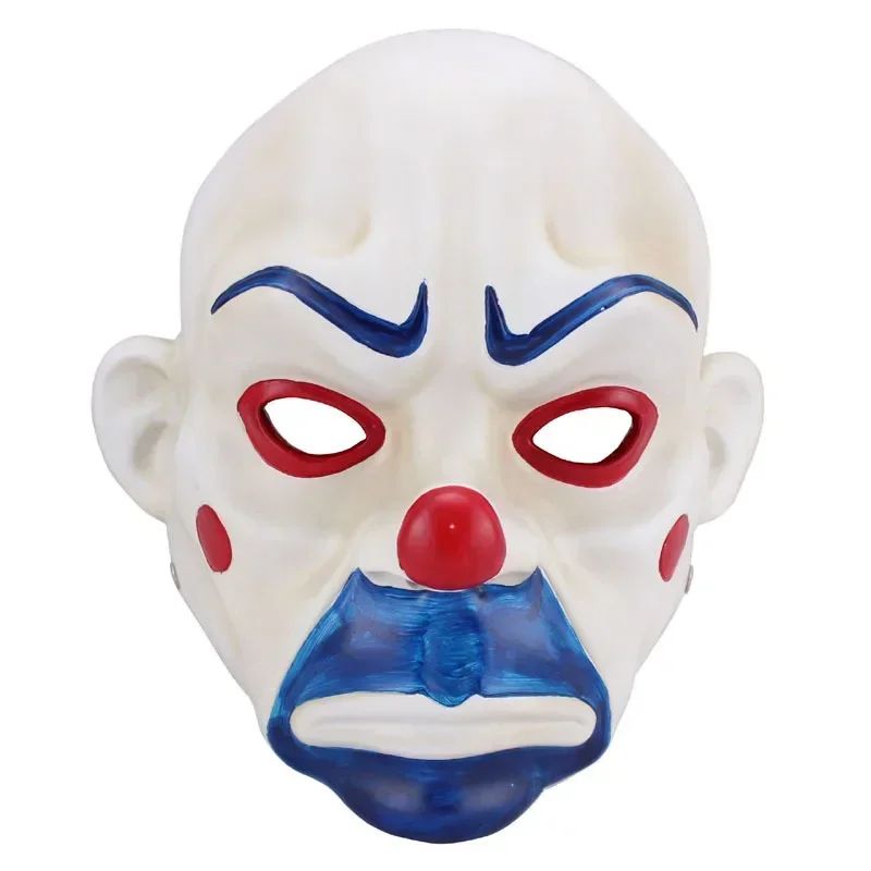 2026  Mask for Halloween Party Clown Accessories Dark Knight Joker Thief