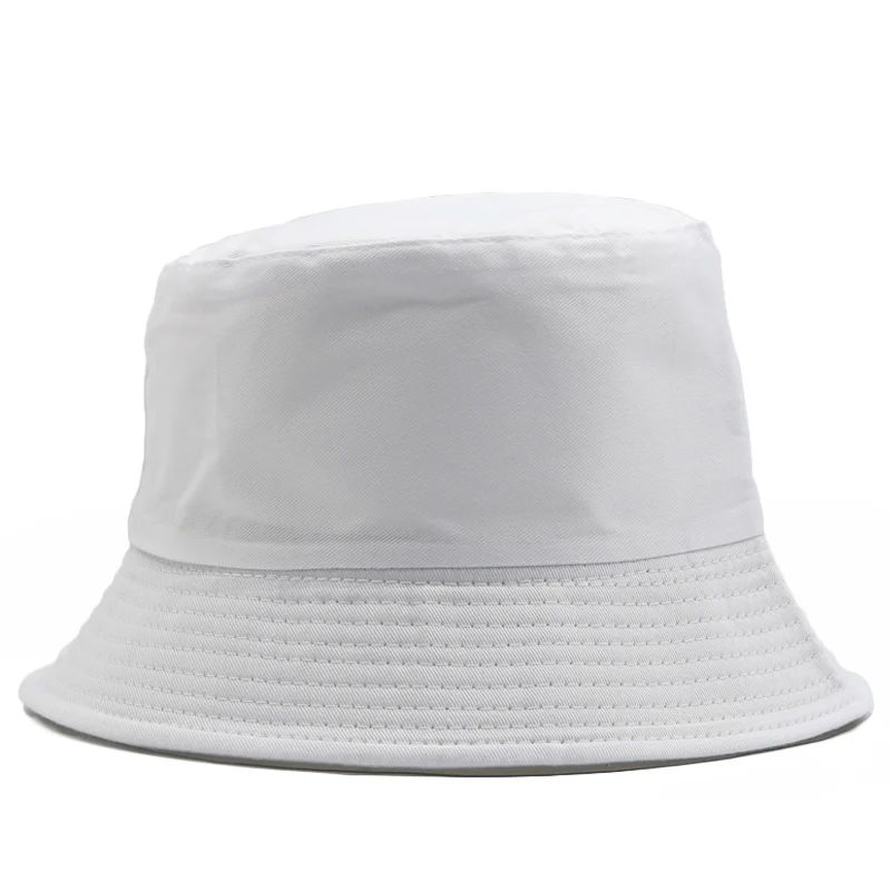 Atacado Chapéu Bucket com Logotipo Personalizado para Mulheres Algodão Homens Proteção Solar ao Ar Livre Bonés Hip Hop Chapéu Pescador Gorros Bob