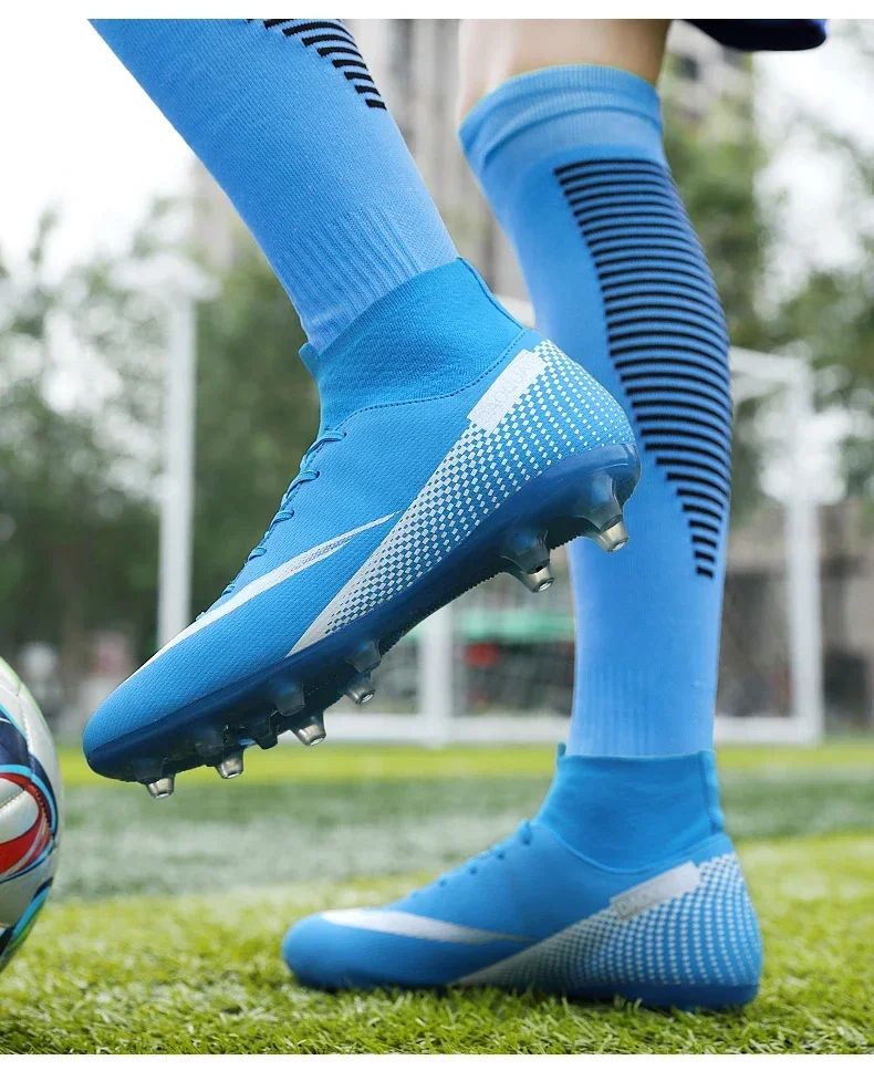 New Men Women Professional Soccer Shoes Football Boots Hot-selling High-quality Training Futsal TF Shoes Match Grass Cleats