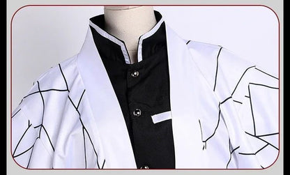Anime Demon Slayer Kochou Shinobu Cosplay Costume Kimetsu No Yaiba Kochou Uniforms Wigs Hairs Halloween For Kids Adult Cos Party