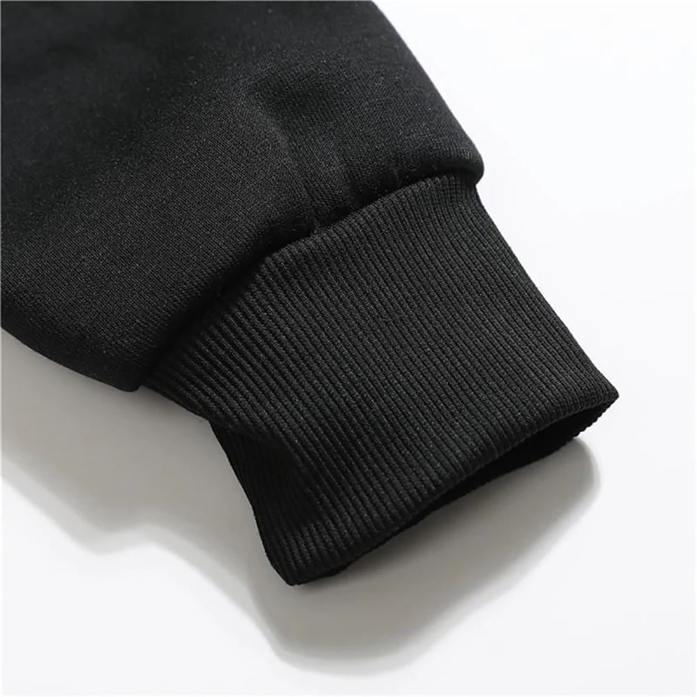 New men's high-quality solid-color sport pants - sport outfit - elastic waist - 2026 casual loose pants - black/grey - cotton jo