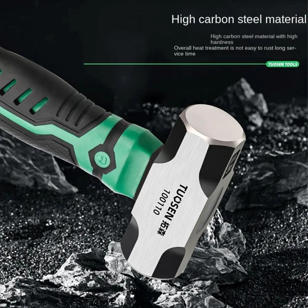 Mini Martelo Multifuncional Antiderrapante à Prova de Choque Martelo de Unha Martelo de Fitter Martelo de Bola Martelo de Uso Doméstico Ferramenta de Trabalho de Hardware