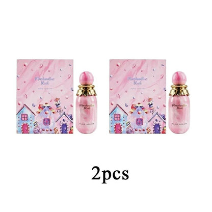 Notas Frutadas Feromônio Árabe Marshmallow Perfume Feminino Fragrância de Longa Duração Body Spray Perfumes Para Mulheres Oriente Médio Parfum
