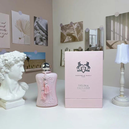 Kit de presente Eau de Parfum Exotic Rose 75ml - Perfume feminino spray 24h de longa duração, fragrância premium com envio expresso
