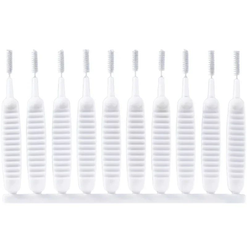 10/20/30 PEÇAS Escovas para Bico de Chuveiro de Fácil Limpeza Escovas de Micro Nylon para Bico de Chuveiro Ferramentas de Limpeza Anti-entupimento Acessórios de Banheiro
