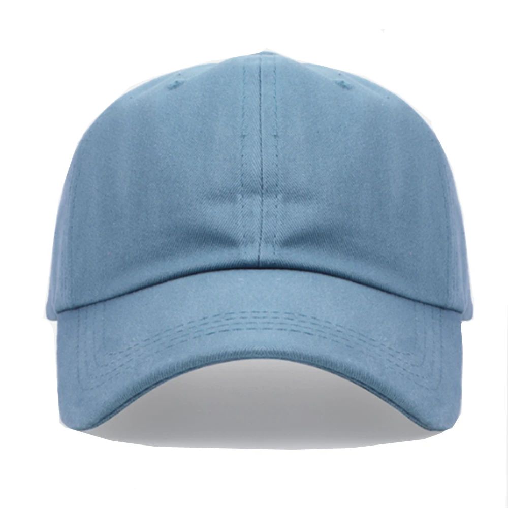 Boné de beisebol casual para homens e mulheres, chapéu de algodão liso moderno e simples nas cores preto, rosa, branco, vinho tinto, azul marinho.