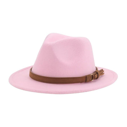Hats for Women Fedoras Girls Hat Boys Hat Felted Kids Baby Caps Small 52cm 54cm Belt Wedding Cute Kid Fedoras Sombreros De Mujer