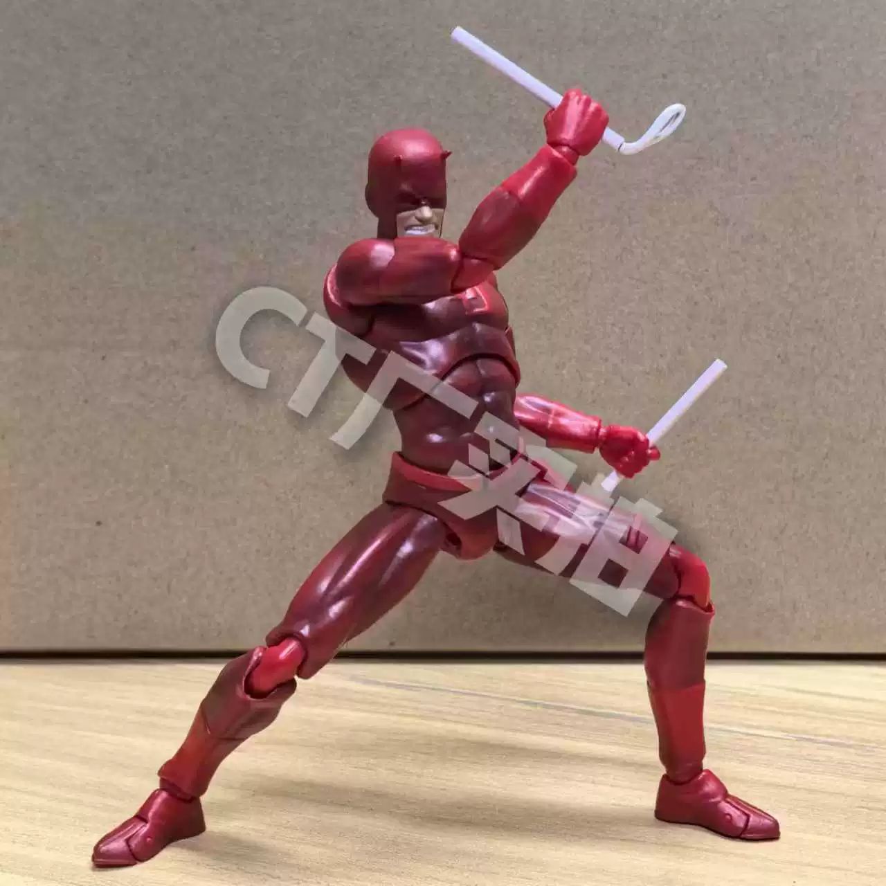 Mafex Daredevil Action Figure 223 SHF KO Version PVC Statue Comic Collection Spiderman Themed Gift Toy for Ages 15+