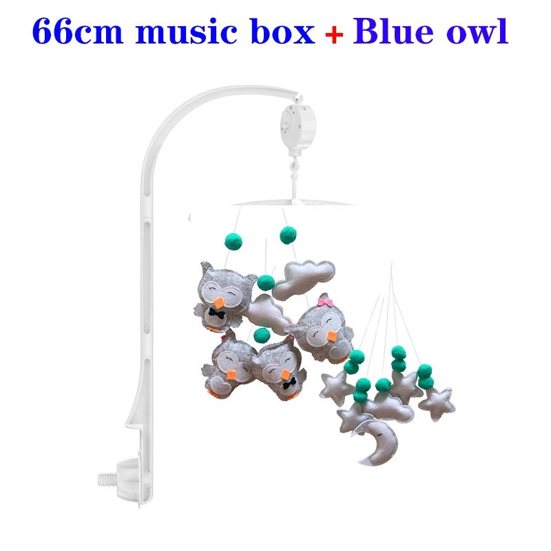 Baby Mobile Rattles Toys Baby Toys 0-12 Months Carousel Crib Holder Baby Mobile To Bed Bed Bell Mom Handmade Toys for Newborns
