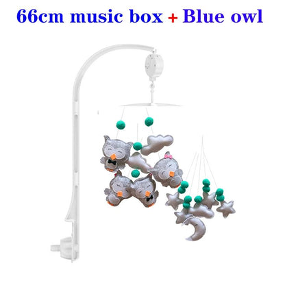 Baby Mobile Rattles Toys Baby Toys 0-12 Months Carousel Crib Holder Baby Mobile To Bed Bed Bell Mom Handmade Toys for Newborns