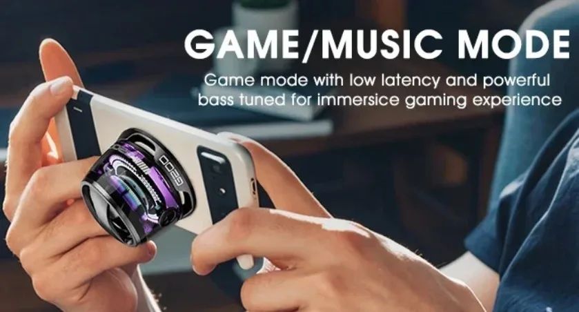 Caixa de Som Bluetooth Portátil XIKCU G200 RGB Magnética BT5.0 Mini Som 7 Horas de Reprodução Suporte para Celular