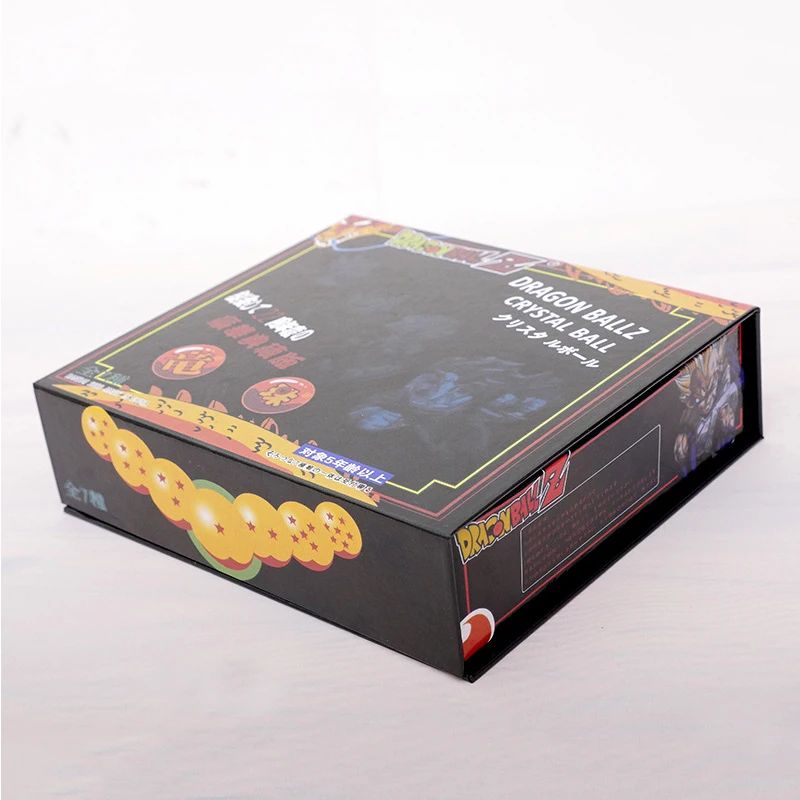 3,5cm 1:1 Bola de Resina 7 Peças / Conjunto Brinquedos de Bonecos de Ação Coleção de Pedidos Shenron Modelo de Anime Presente de Natal