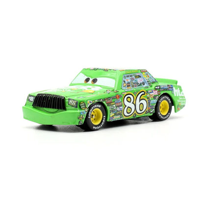 Disney·Pixar "Carros 2, 3" Bumblebee, Houston, Jackson, Storm, Ramirez 1:55 Liga de Metal Brinquedos de Carro para Meninos Presente de Aniversário
