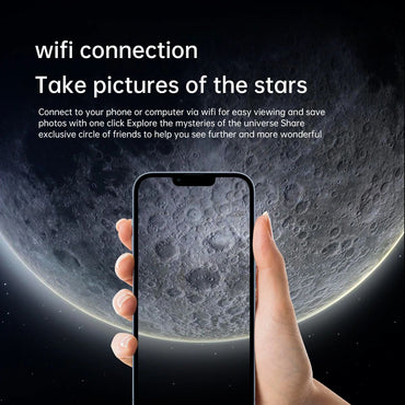 30070 Professional Astronomical Telescope  Monocular Electronic Eyepiece 70MM Large-Aperture for Stargazing Bird Watching