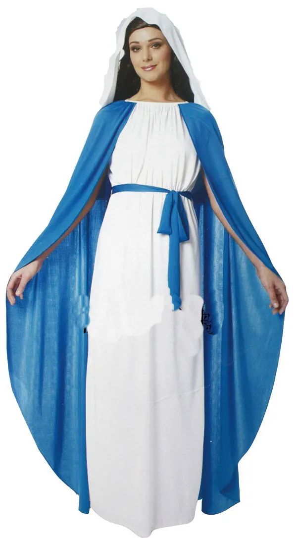 New Halloween Party Cosplay Costume Children and Adults Roman Greek Costume Jesus and Virgin Mary Costume