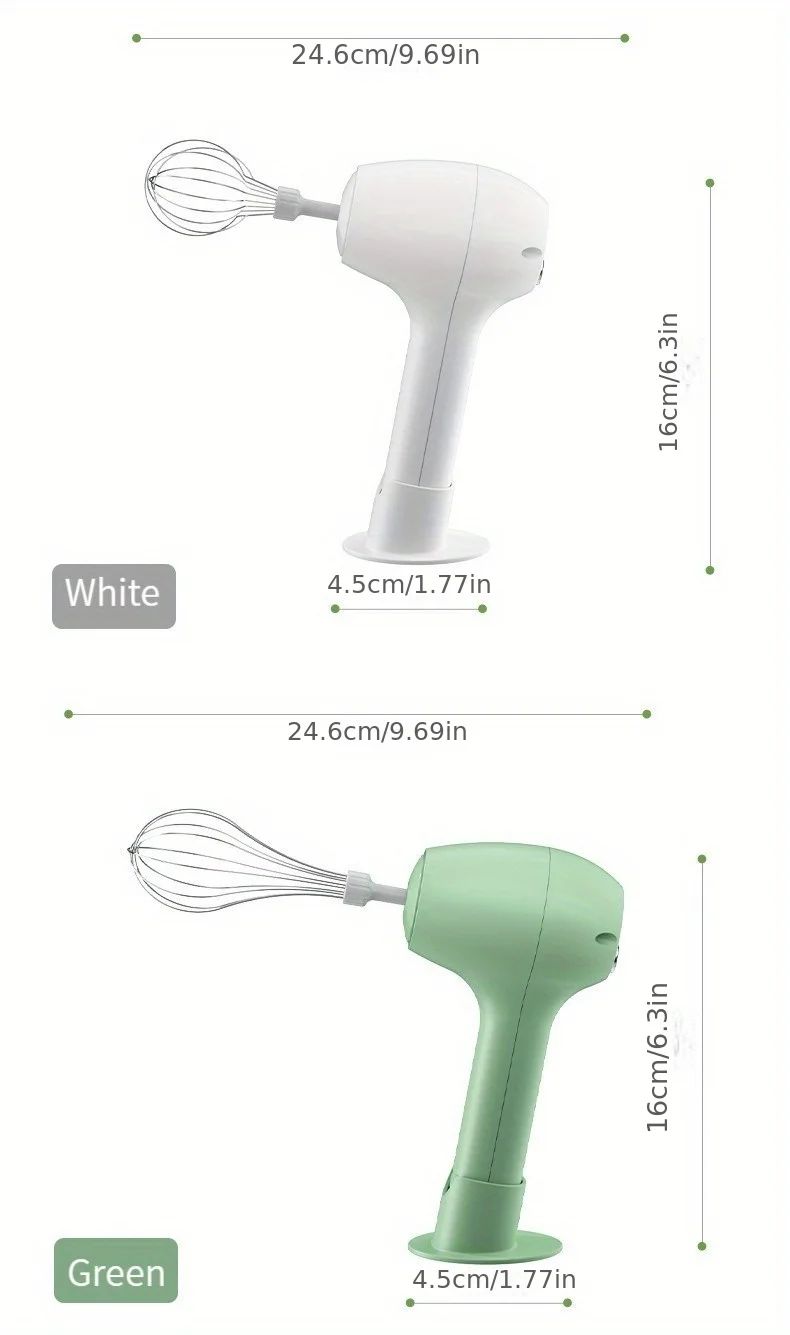 Mixer de Alimentos Elétrico Portátil Sem Fio Batedor de Ovos Automático Batedor de Manteiga Creme Vertical Misturador de Mão Sem Fio para Cozinha