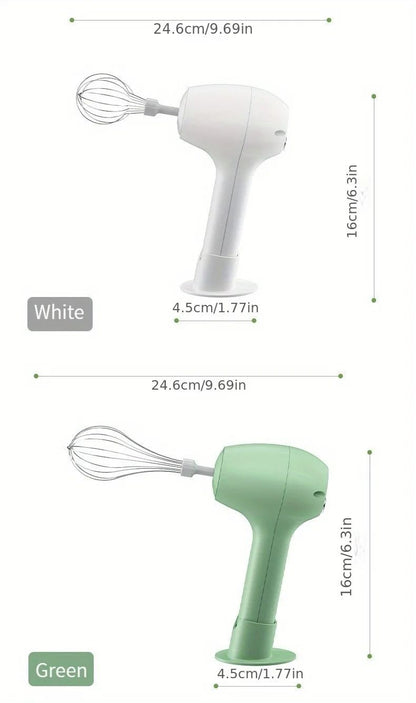 Mixer de Alimentos Elétrico Portátil Sem Fio Batedor de Ovos Automático Batedor de Manteiga Creme Vertical Misturador de Mão Sem Fio para Cozinha