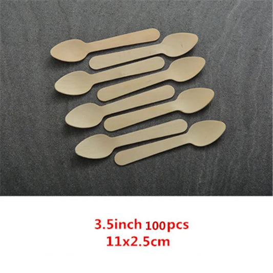 50 100pcs Natural bamboo Disposable Kayak sushi Wood Boat Salad Dessert Pine cake Boat Snack Bowl mat sushi plate tray onigiri