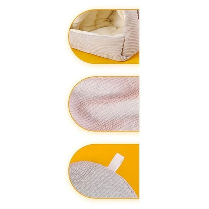 Cama de Pássaro para Gaiola, Cama de Pássaro Quente de Inverno com Pelúcia Macia, Rede Suspensa e Tenda de Cabana, Ninho para Dormir Escondido