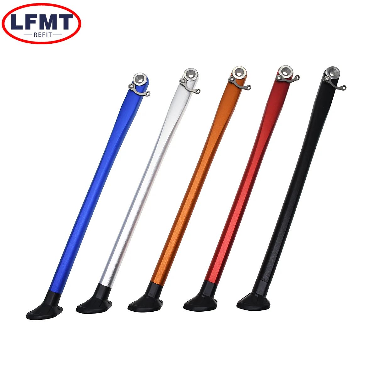 Cavalete Lateral de Moto com Kit de Mola para KTM XC XCW XCF XCFW EXC EXCF 2008-2023 para Husqvarna TE FE TX FX FS 2012-2023