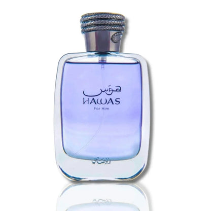 Perfume masculino com feromônio RASASI Hawas, colônia masculina, adequado para qualquer ocasião, fragrância duradoura de 100ml, presente de Natal