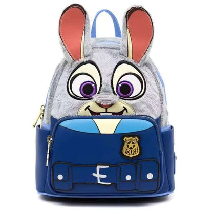Nova carteira mochila mini Loungefly Disney A Bela e a Fera Bela Vitral Retrato