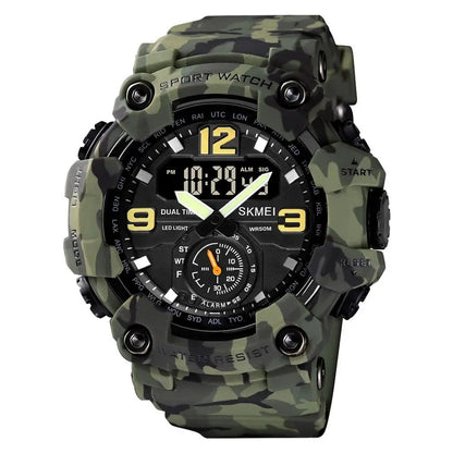 SKMEI 1637 Military Digital Watch for Men Camouflage Waterproof Wristwatch Mens Shockproof Sport Quartz Clock 1384 Montre Homme