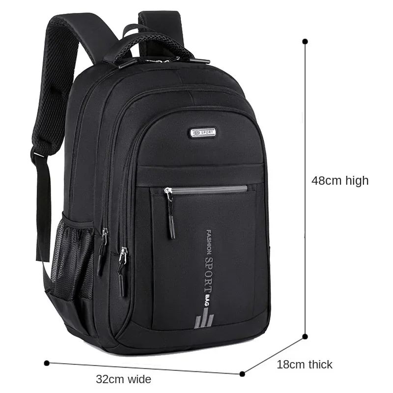 Mochilas Masculinas Oxford À Prova D'Água Mochila Para Notebook Bolsa Executiva Casual Viagem Mochila Escolar Para Ensino Médio