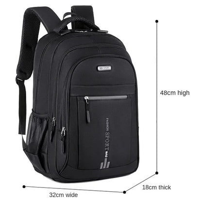 Mochilas Masculinas Oxford À Prova D'Água Mochila Para Notebook Bolsa Executiva Casual Viagem Mochila Escolar Para Ensino Médio