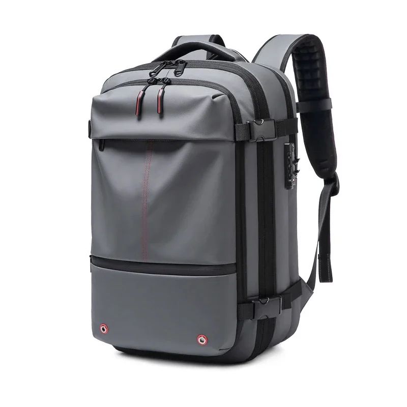 Men Travel Backpack 17 inch vacuum compression Laptop Backpack Extended Large Capacity school Backpack Hiking Business backpack