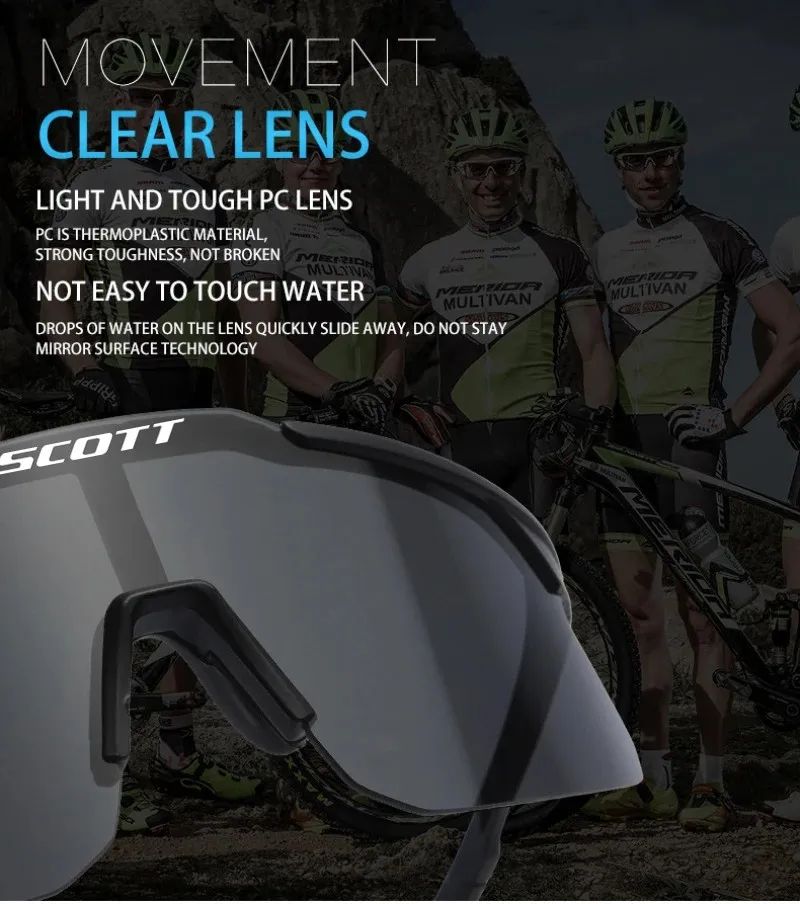 Men's and women's outdoor sports cycling glasses, UV400 protection, cycling, driving, travel sunglasses in 7 colors