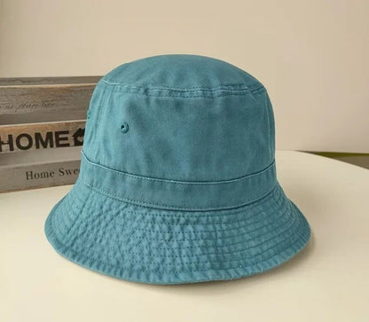 2025 Coreano Boné Pescador Jeans Lavado Cabeça Grande Masculino Chapéu de Sol Algodão Tamanho Grande 64cm Bob Panamá Unissex Tamanho Grande Boné de Pescador