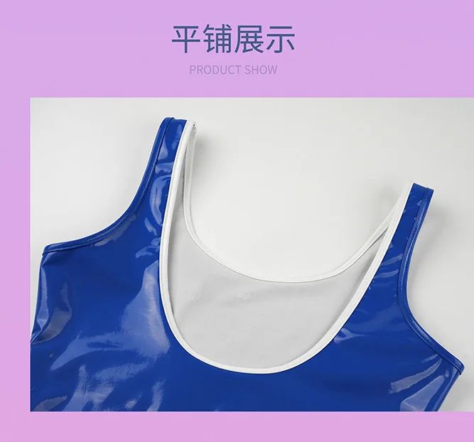 Anime Shark Swimsuit Cosplay Costume Leather Bodysuit Japanese Swimwear Role Play Nightwear Halloween Role Play Lingerie In Stoc