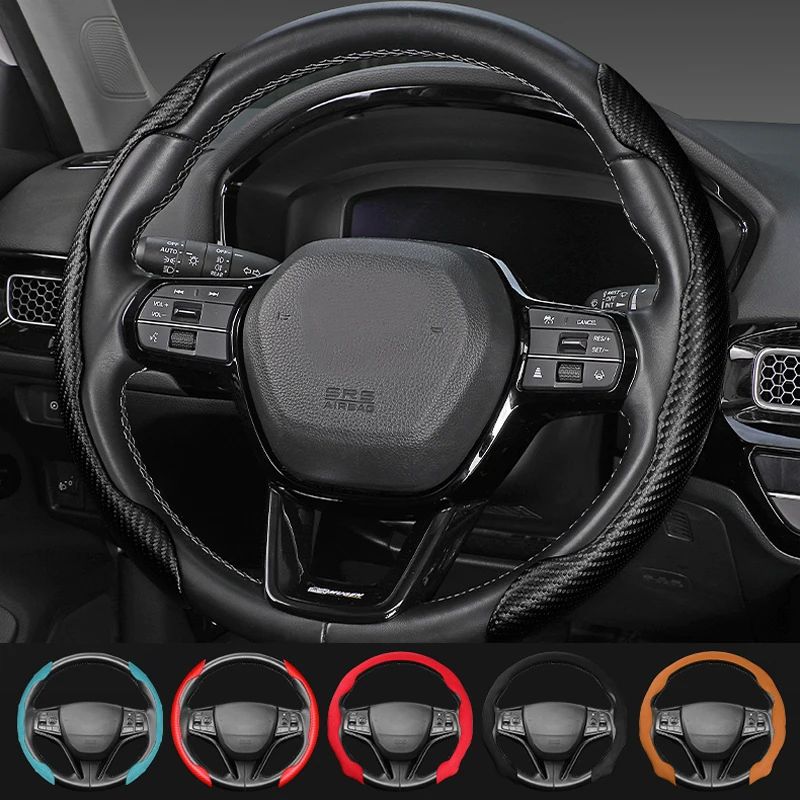 Car Suede Steering Wheel Cover Breathable For Haval H6 Jolion Dargo Chulian M6 H9 H4 H2 H3 H7 H8 F7 F7X C50 2022