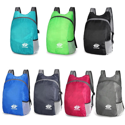 Mochila Dobrável Leve 15L Ultraleve para Homens e Mulheres - Mochila de Viagem, Esportes e Caminhada