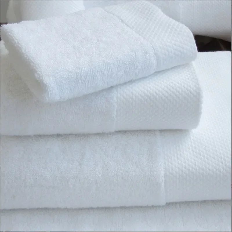 Embroidered Crown White bath towel 5stars Hotel Towels 100% Quality Towel Washcloths towels bathroom Ladies face wash soft towel