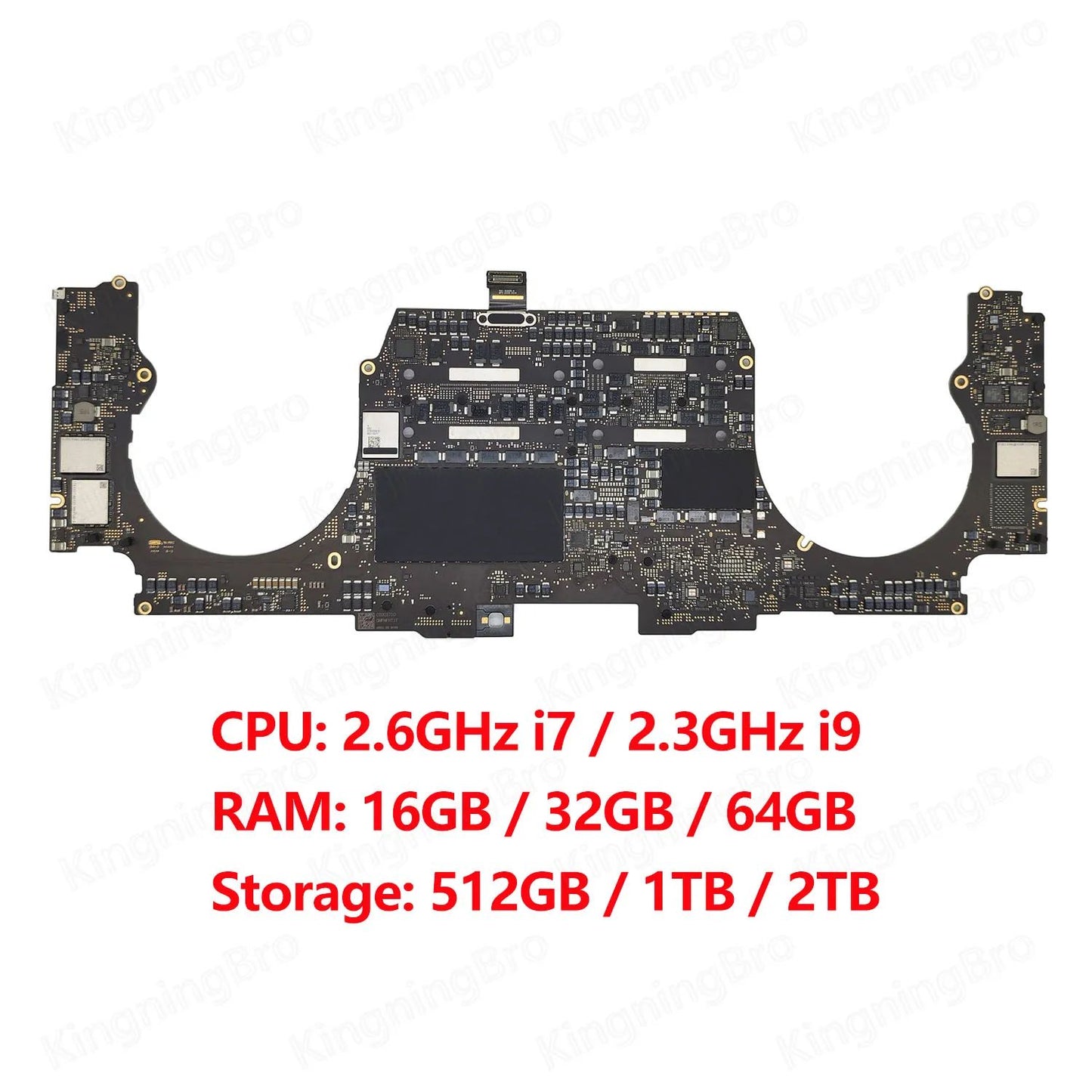 Placa-mãe Original A2141 i7 i9 16 GB 32 GB para MacBook Pro 16" A2141 Placa Lógica com Touch ID 2019 820-01700-A
