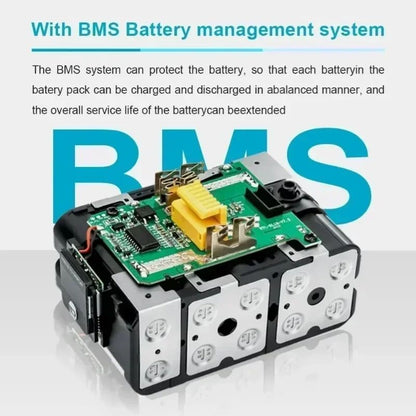 ?Bateria de Lítio de Substituição 100% Genuína 18V Makita 6Ah/5Ah para Makita BL1840 BL1830B BL1850B BL1850 BL1860 BL1815?