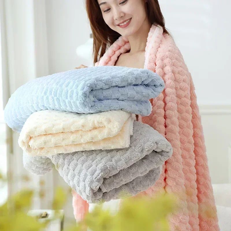 Super Soft and absorbs water and dries quickly,  It is softer than pure cotton and the towel?bath towel and hair dryer