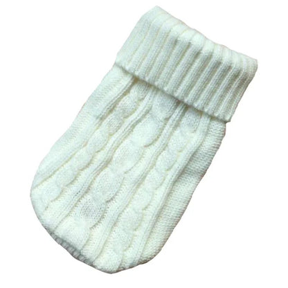 Roupa de Inverno para Cães, Roupa de Tricô para Animais de Estimação Pequenos e Médios, Casaco para Filhotes Chihuahua, Suéter para Cães Yorkshire, Ropa Perro