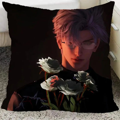 Game Love and Deepspace Sylus Pillow and Pillowcase Double Sided Pattern Throw Pillows 40x40cm